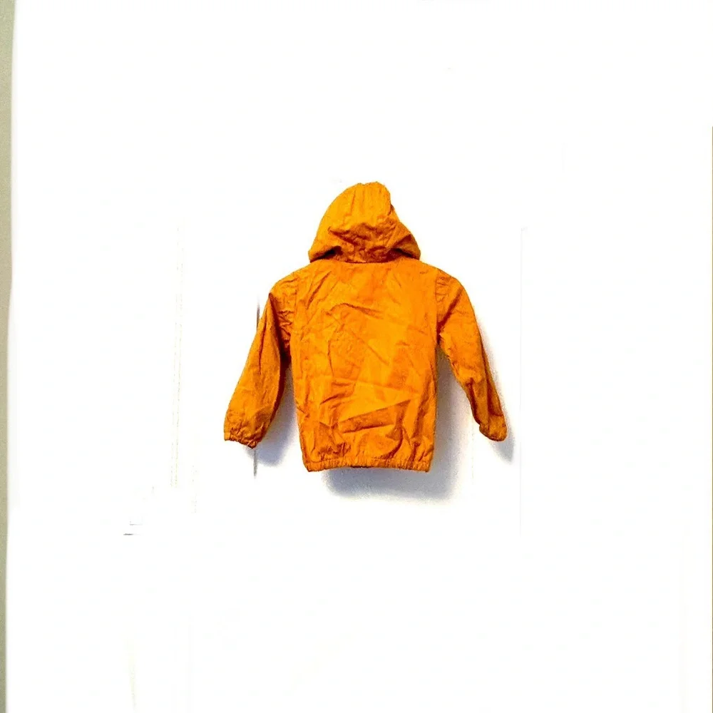 Jacadi Blue and Orange Raincoat for Stylish Weather Protection
